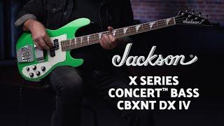 Jackson X Series Concert Bass CBXNT DX IV | Featured Demo | Jackson Guitars