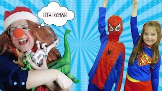 SUPER HEROJI - KRAĐA DINOSAURUSA - ZVALI SMO POLICIJU HRISTINA KANAL