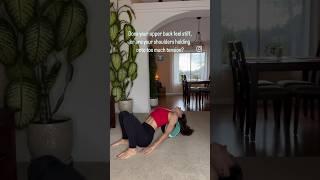 Feel the Difference: Yoga Wheel Stretch for Shoulder & Back Relief!