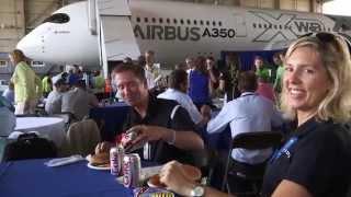 The A350 XWB’s U.S. demo tour