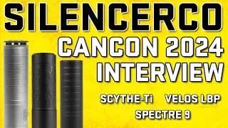 CANCON 2024 SilencerCo Interview - Velos, Scythe Ti, Spectre 9