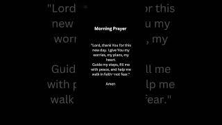 Say This Powerful Morning Prayer Before You Start Your Day | Christian Motivation #shorts #prayer