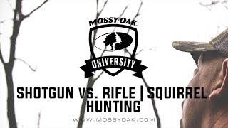 Squirrel Hunting Tips | Shotgun vs. Rifle