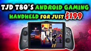 TJD T80 Launches Worldwide: Unique Android Gaming Handheld for Just $199