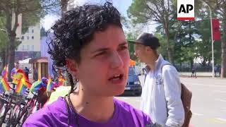 Gay rights organisations in Albania hold seventh annual pride event