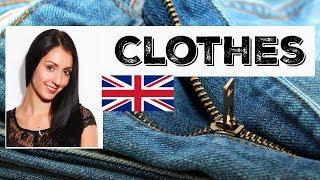 Part 1 - CLOTHES / LIVE ENGLISH LESSON - Speak British English Like a Native