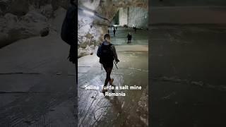 Salina Turda Salt mine #video #shorts #youtubeshorts #romania #saltmines #viralvideo