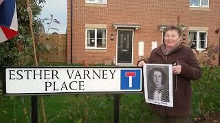 Newark Esther Varney Street Naming Unvailed - Ransome and Marles