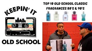 Top 10 OLD SCHOOL Fragrances Classics from The 80' & 90's Part 1 STREET SCENTS