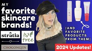 My FAVORITE Skincare Brands (& Products!)