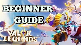 The BEST beginners tips for Valor Legends