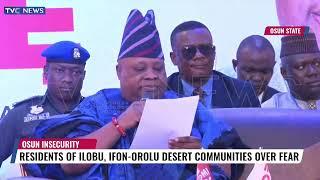 Communal Clash: Residents Of ilobu, Ifon-Orolu Desert Communities Over Fear Of Attack