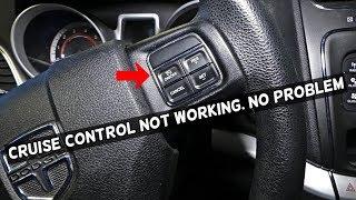 WHY CRUISE CONTROL DOES NOT WORK. CRUISE CONTROL FIX