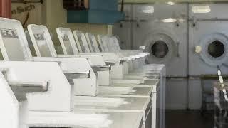 Laundromat | Everyday Ambience | Sleep, Study, Work, Relax | 8 Hours