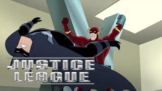 Flash defeats Justice Lords Batman and frees the Justice League | Justice League