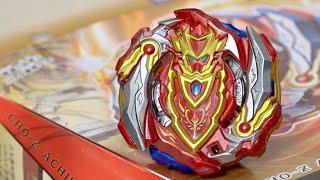 CHO-Z ACHILLES .00.Dm Starter (B-129) Unboxing & Review! - Beyblade Burst Super Z/Turbo