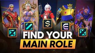 BEST WAY TO FIND YOUR MAIN ROLE IN MOBILE LEGENDS BANG BANG