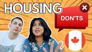 DO'S and DONT'S OF FINDING AN ACCOMMODATION in CANADA as an International student #studyincanada