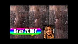 Heidi klum dances naked in the shower in cheeky instagram video | News TODAY
