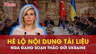 Hé lộ những nội dung trong tài liệu mà Nga đang soạn thảo đề xuất hòa bình với Ukraine - PLO