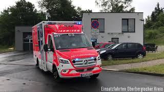 Einsatzfahrt - Neuer Sprinter! Reserve RTW 0-3 | Rettungsdienst Oberbergischer Kreis