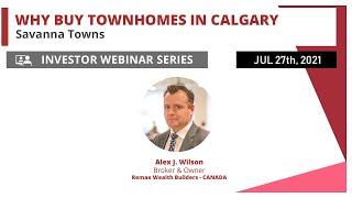 Why Buy Townhomes in Calgary - Savanna Towns