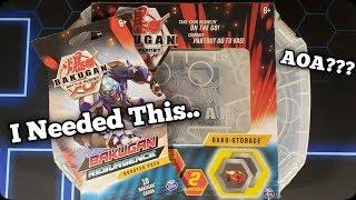 Bakugan Battle Planet Clear Storage Case Opening!!