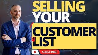 Sell a customer list