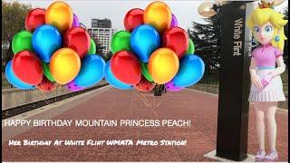 Mountain Princess Peach Having Her Birthday At White Flint