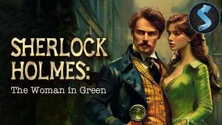 Experience the BEST Classic Mystery Film Sherlock Holmes The Woman in Green in COLORIZED