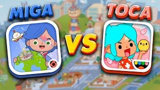 Toca Boca vs Miga Town ️ Toca life world vs Miga My World
