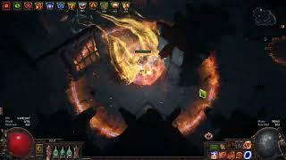 [3.21 PoE] Righteous Fire Explode Elementalist map showcase