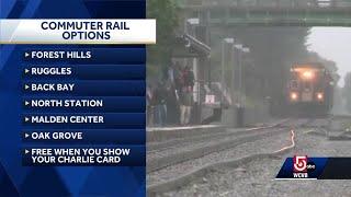 MBTA urges riders to use commuter rail during Orange Line shutdown