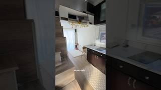 The tiny house tour is FINALLY here #tinyhomeonwheels #tinyhousetour #tinyhomeliving