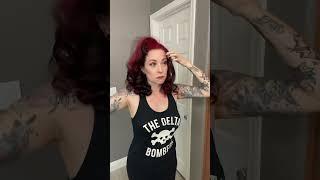 Rockabilly Hair #hair #tutorial #hairtutorial #rockabilly #redhair #hairstyle #roll #pinup #howto