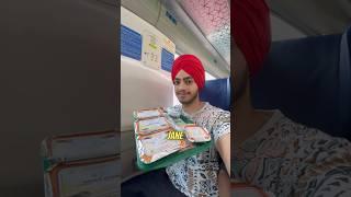 India  ki Bullet Train ka Khana | Vande Bharat | streetfood @Param_aedy #shorts #shortsfeed