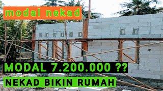 Rumah sederhana dari hebel 7 x 9 || 3 kamar