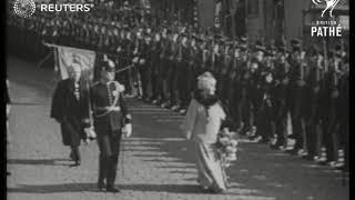 Queen Wilhelmina at Rotterdam (1936)