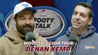 Woodsy's Club Tour: Aaron Woods & Denan Kemp | Footy Talk League