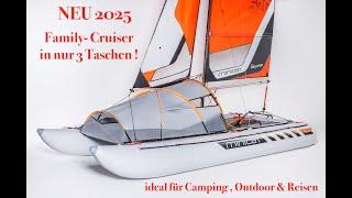 DAS geniale Touringboot für Reisen , Wohnmobil & Outdoor -  MINICAT 520 Explorer