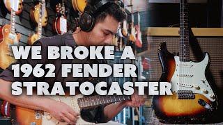 Re-Fretting an original 1962 Fender Stratocaster - Was it a good idea?