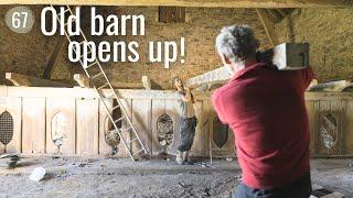 Next Step in the Old Barn Renovation: Removing the Old Ceiling | #67