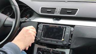 How to remove / install  RCD 330G Plus on  Passat B7 2011