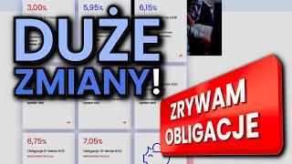 DUŻE zmiany w OBLIGACJACH! Co zrywać, a co kupować?