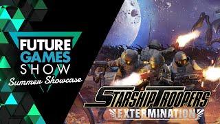Starship Troopers Extermination Developer Interview - Future Games Show Summer Showcase 2024