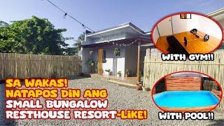 FINAL_EPISODE_Ang Final Output ng Bungalow Resthouse Resort, Pag-install ng Cabinet atb. | PART 3.