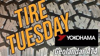 #tiretuesday Yokohama Geolandar AT4