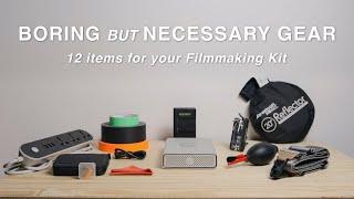 The Boring but Necessary Gear | 12 essential items for your Filmmaking Kit  (BMPCC 6K / Pro user)