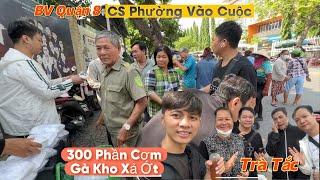 Cơm Gà Xã Ớt,Trà Tắc 300 Phần Gửi Đến Cô Chú Ở BV Hồi Phục Quận 8