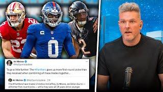 Panthers Lost Every Major Trade They've Made, Brian Burns Signs Major Deal With Giants | Pat McAfee